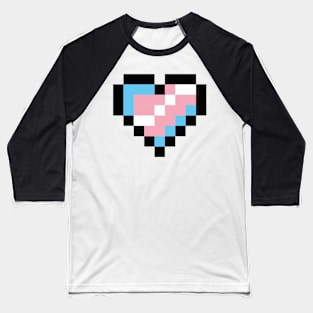 Trans heart Baseball T-Shirt